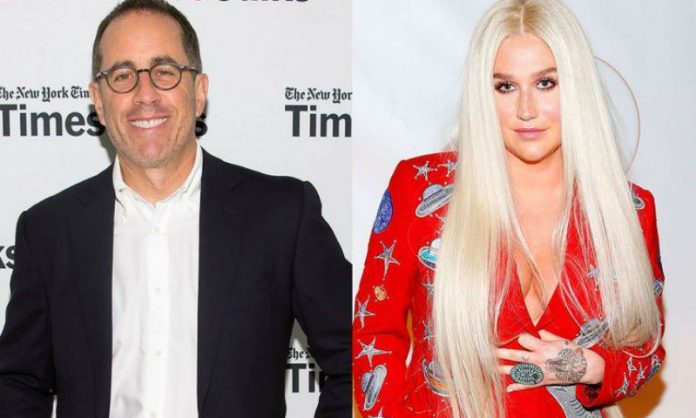 Jerry Seinfeld refused to hug Kesha